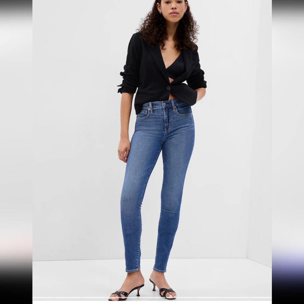 GAP True Skinny High Rise 12 Tall Jeans